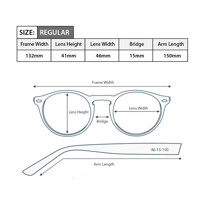 Round Oval Magnifying Reading Glasses R107