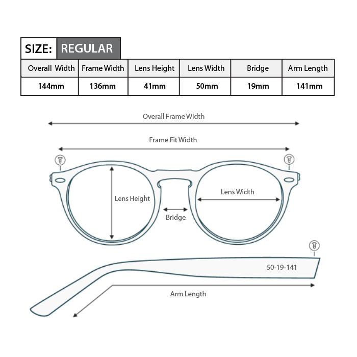 Myopia Distance Glasses M010