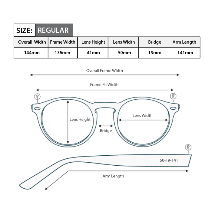 Myopia Distance Glasses M022