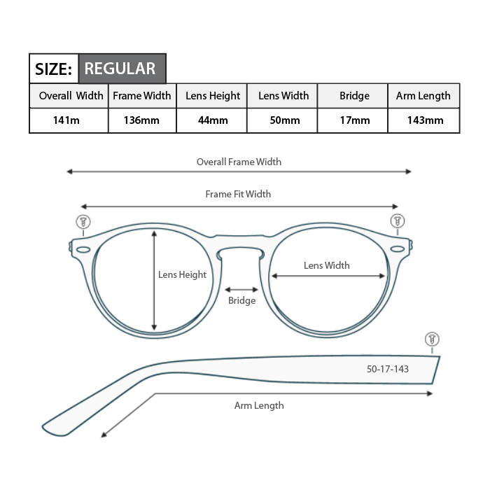 Myopia Distance Glasses M027