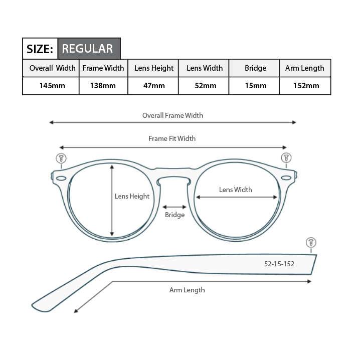 Myopia Distance Glasses M018