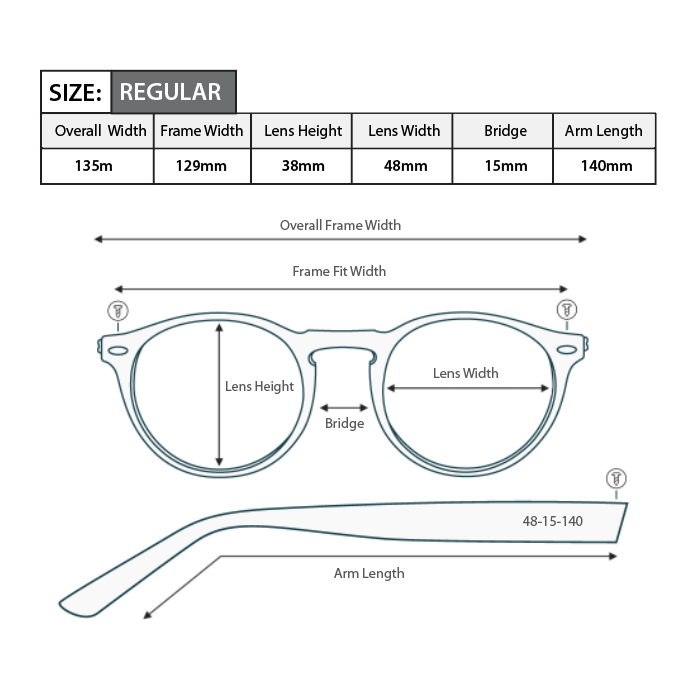 Round Oval Reading Glasses R118 (Matte Dark Blue)