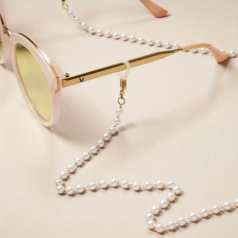 Pearl Reading Glasses Chain 76cm