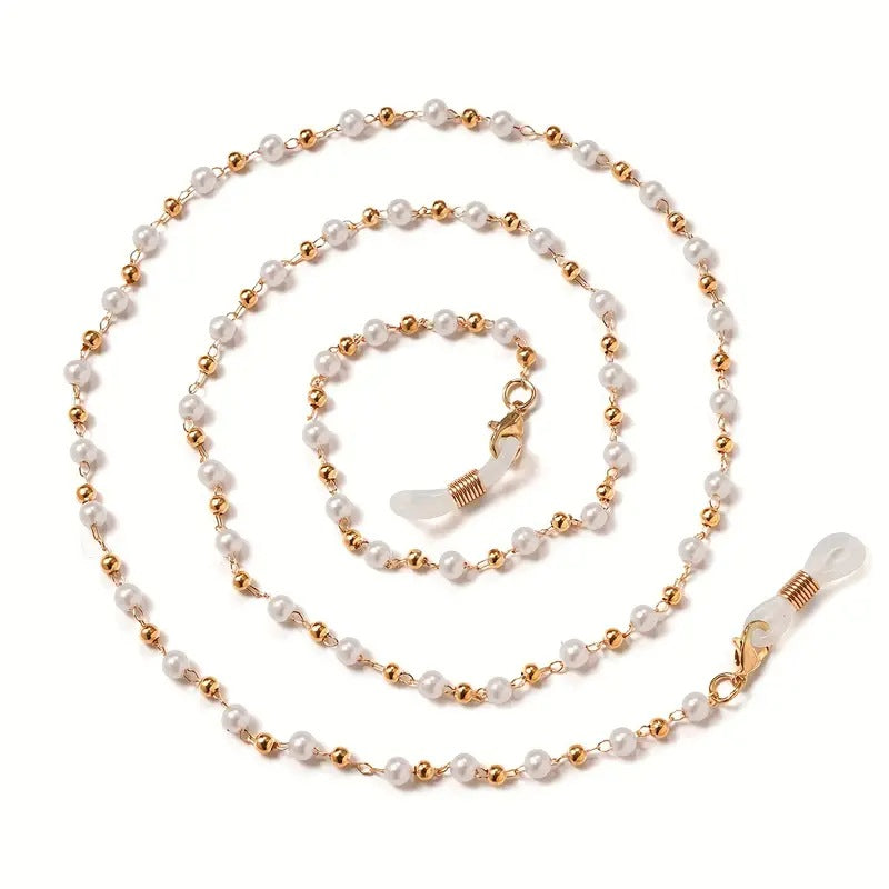 Pearl Reading Glasses Chain 76cm