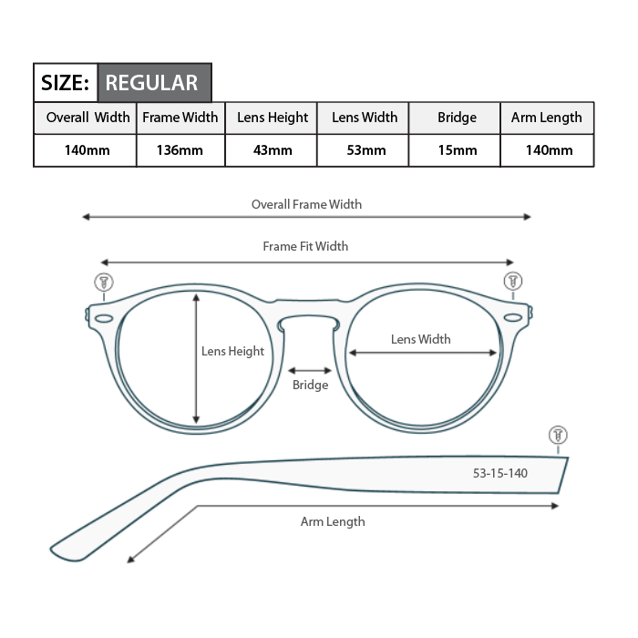 Magnifying Reading Sunglasses S010 (Gloss Black)