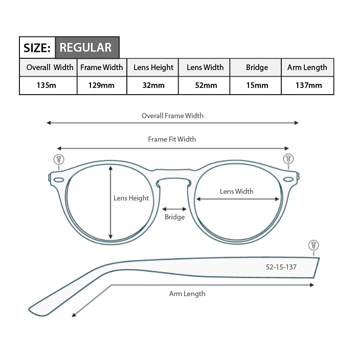 Magnifying Reading Sunglasses S024 (Brown)