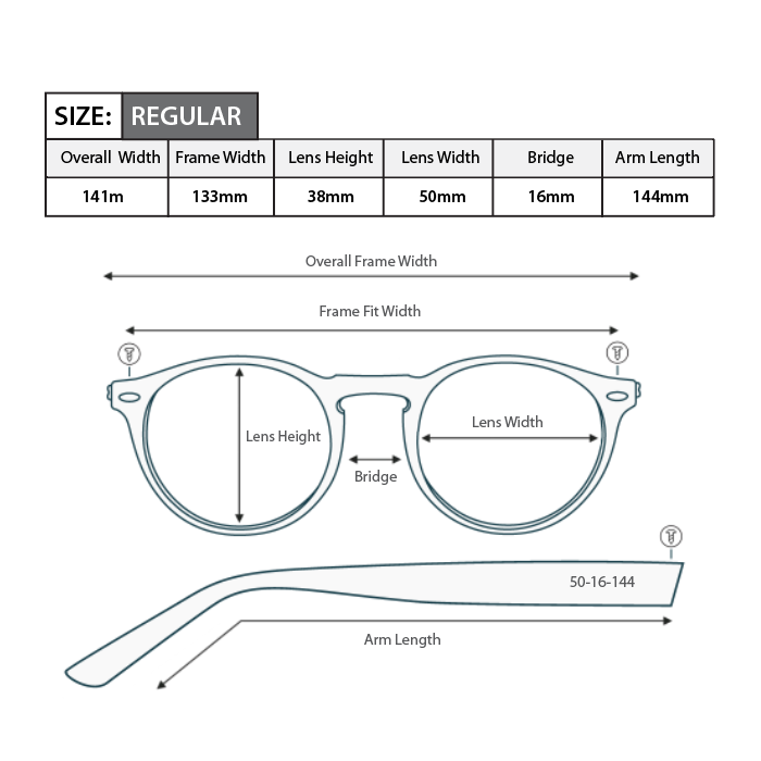 Cat's Eye Magnified Reading Glasses R108