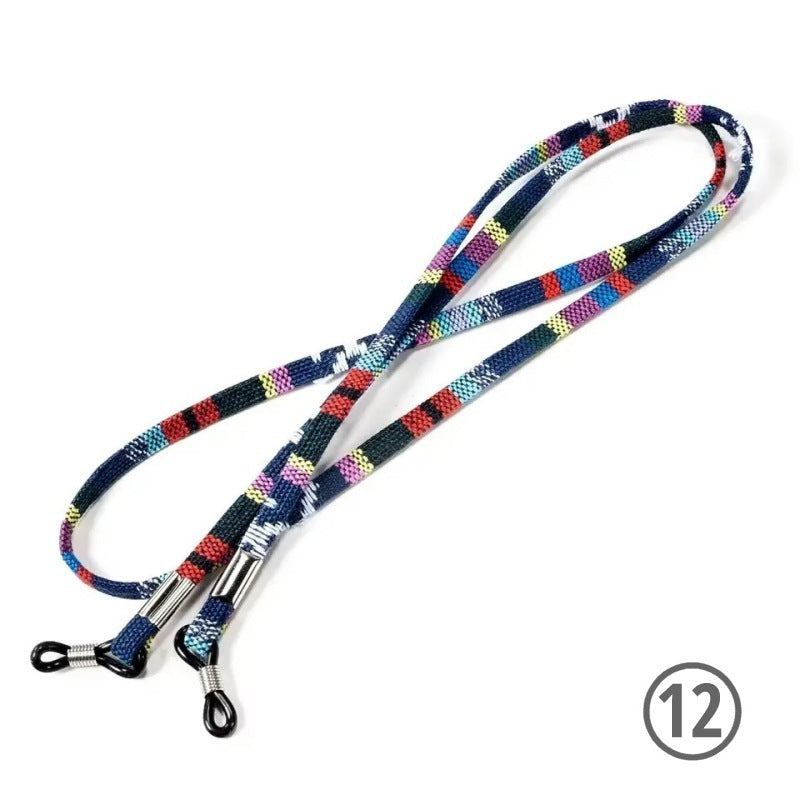 Woven Fabric Glasses Cord 65cm