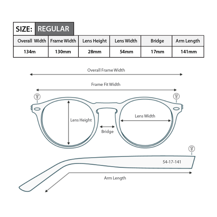 fashion reading glasses non-prescription readers R036 magnified oblong frame