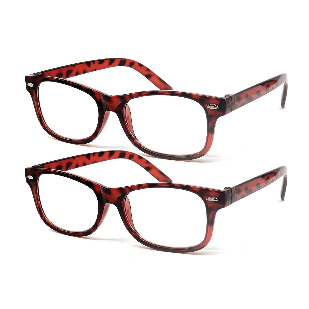 Budget Reading Glasses 2 Pack - Tortoise Shell