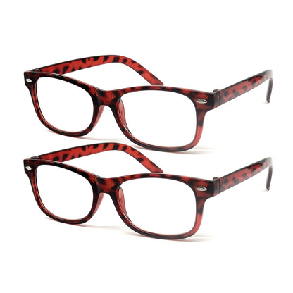 Budget Reading Glasses 2 Pack - Tortoise Shell