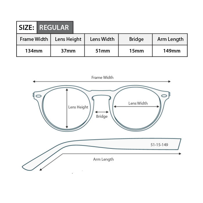 Magnifying Reading Sunglasses S019 (Clear)