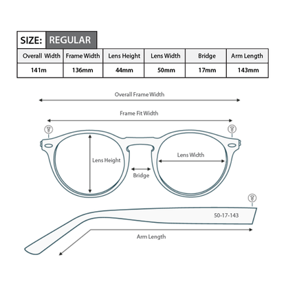 Myopia Distance Glasses M027