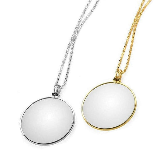 Magnifier Pendant Necklace