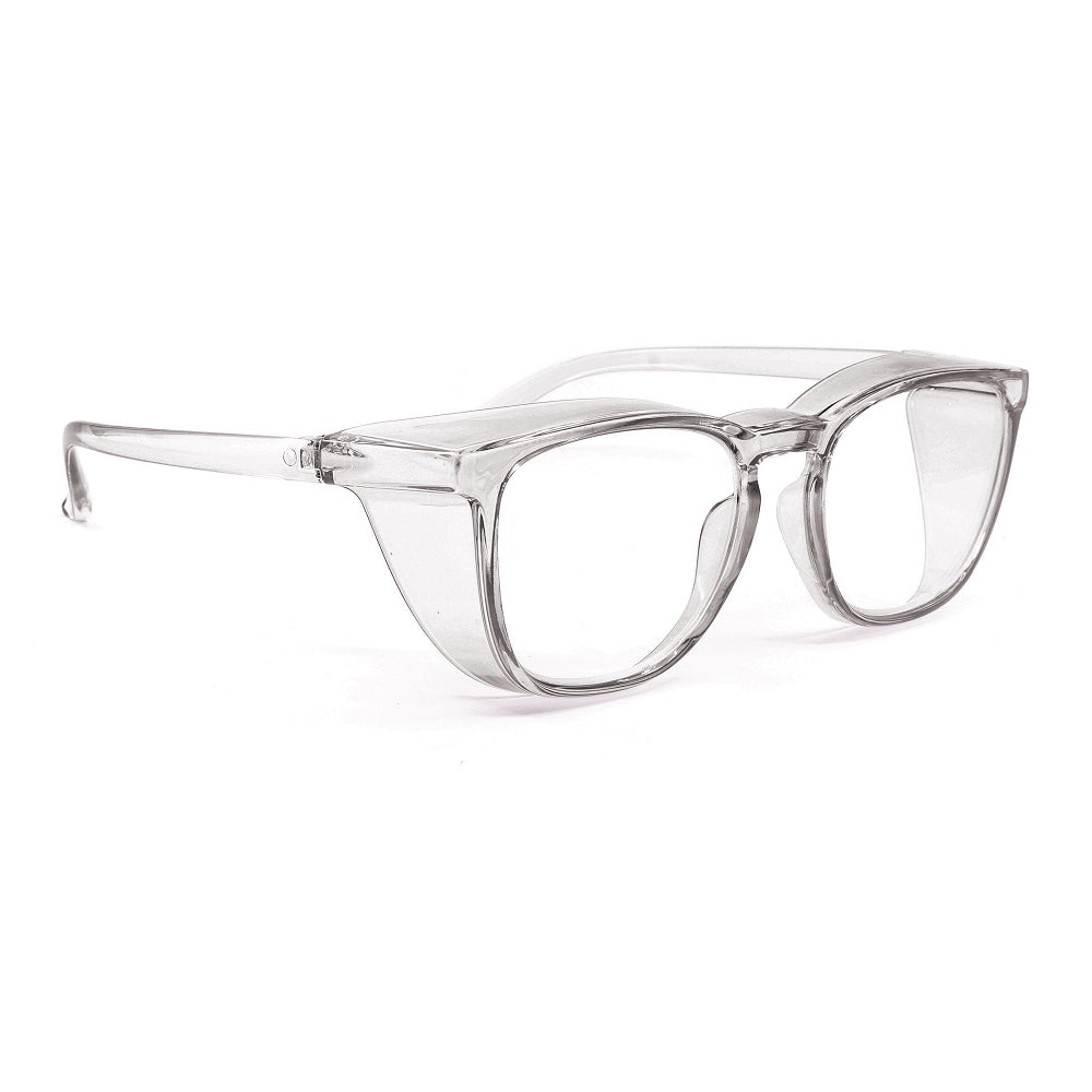 Protective Magnified Reading Glasses F007 (Grey) – Blind As A Bat