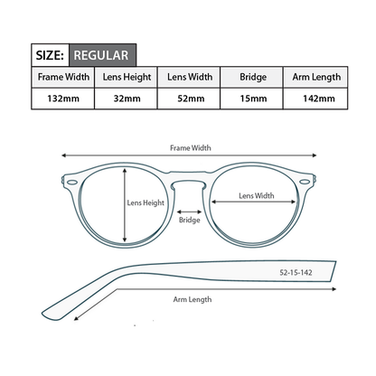 Magnifying Reading Sunglasses S022 (Grey)