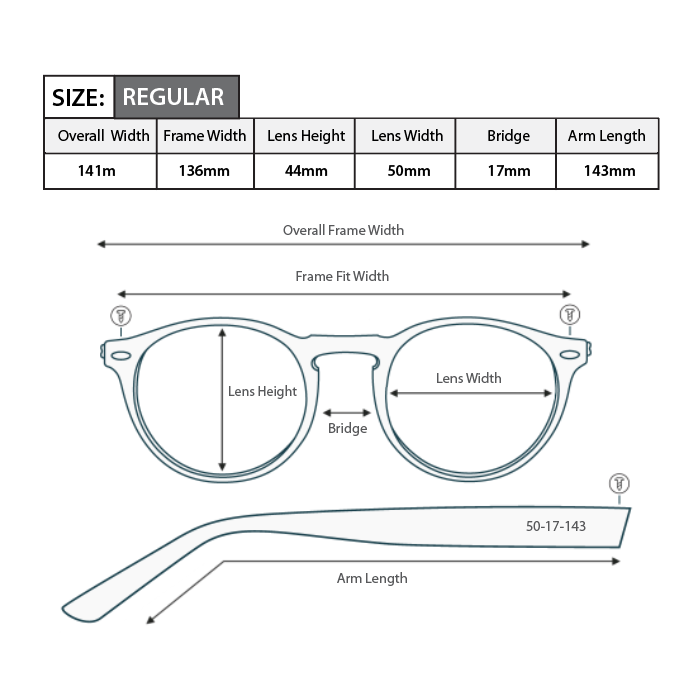 Myopia Distance Glasses M026