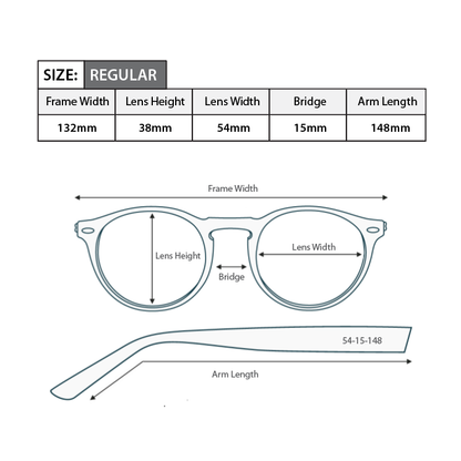 Cat's Eye Magnifying Reading Glasses R125